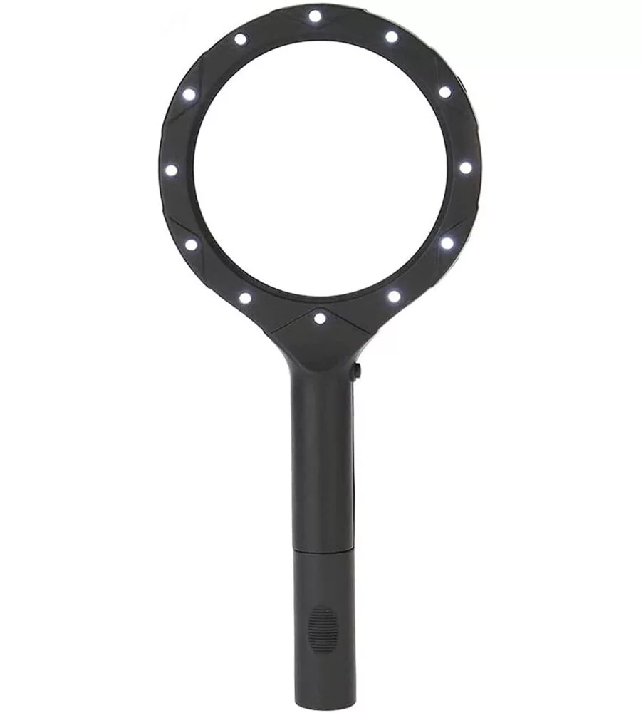 LENTE INGRANDIMENTO CON  12 LED